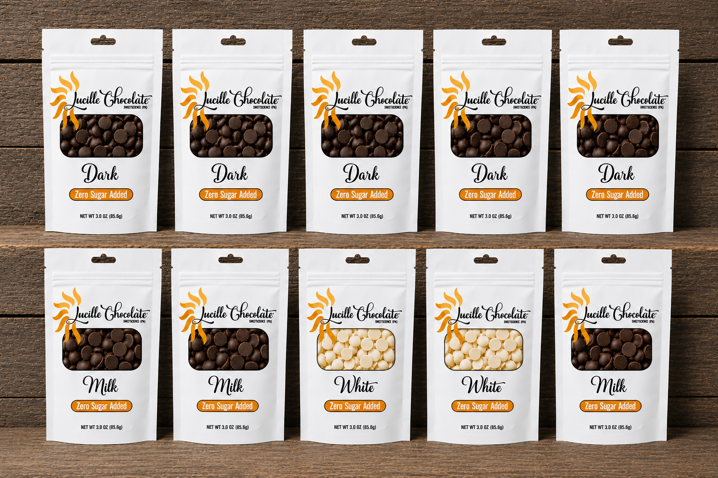 All 3 Sampler Pack – (10) 3.0 oz packages