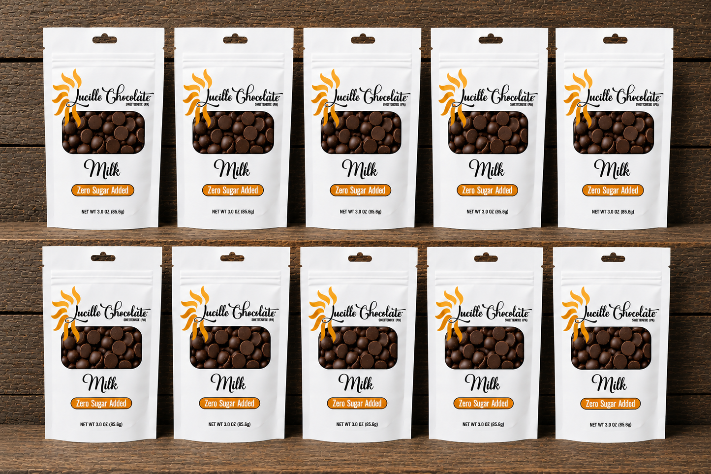 Milk Chocolate - (10) 3.0 oz packages