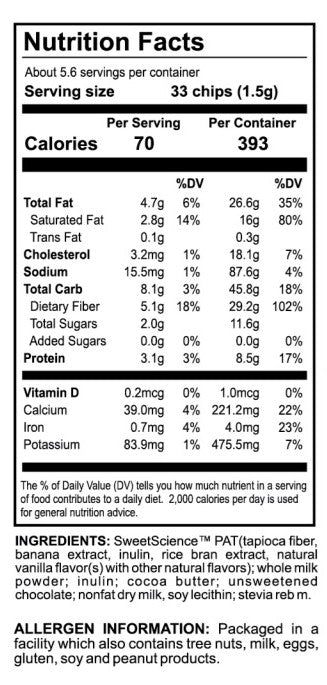 Milk Chocolate - (5) 3.0 oz packages