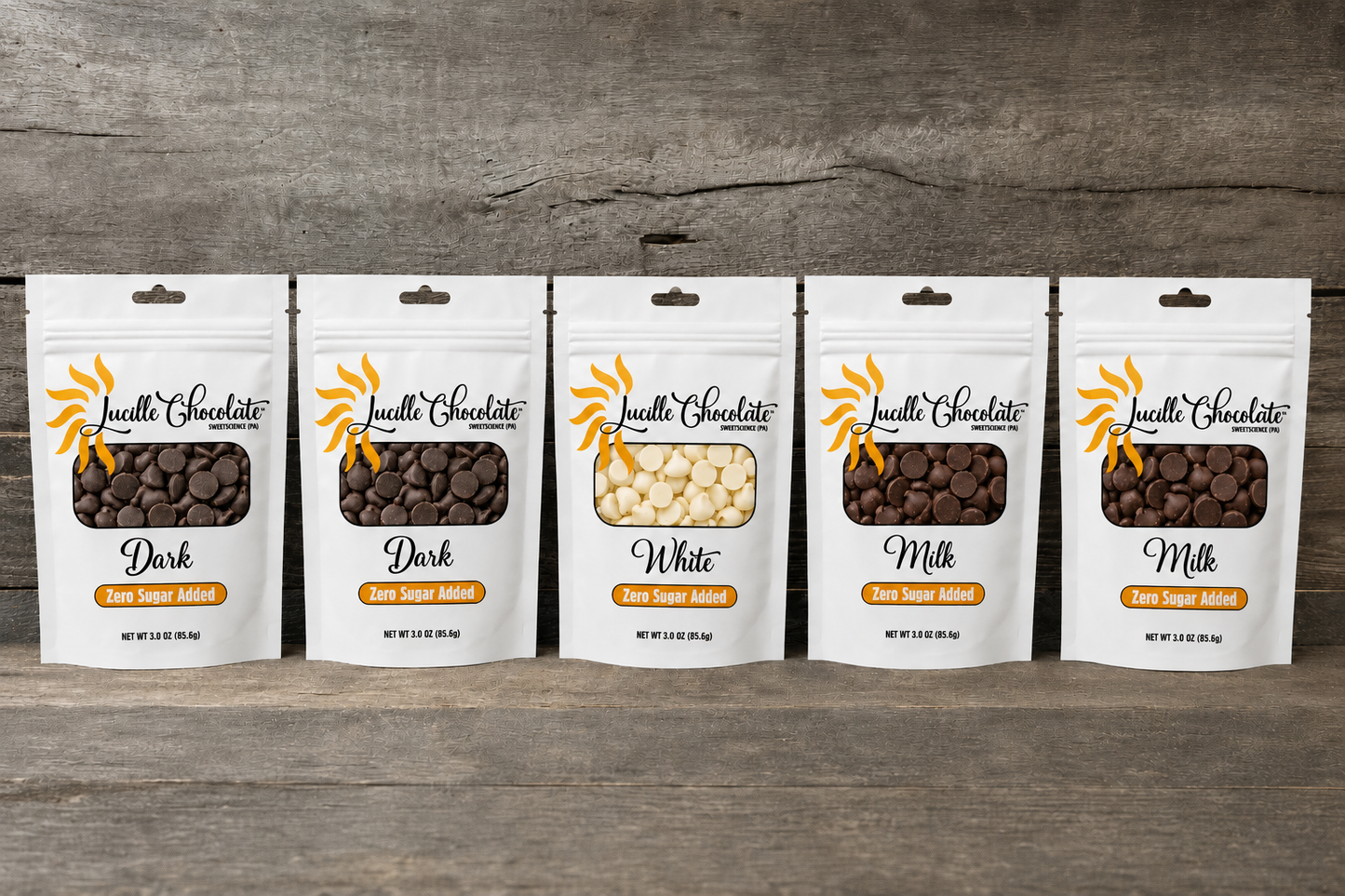 All 3 Sampler Pack - (5) 3.0 oz packages